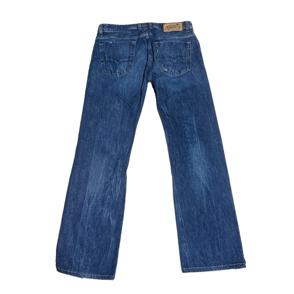 Diesel Viker Jeans Size 32x32 Regular Straight Medium Wash Blue Wash orm80